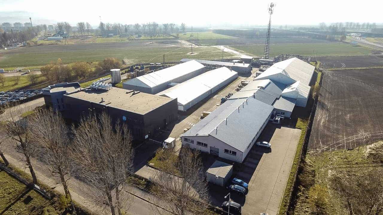 Nowoczesna hala produkcyjna